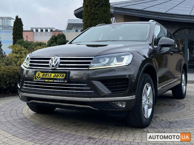 Коричневый Фольксваген Туарег, объемом двигателя 3 л и пробегом 128 тыс. км за 33800 $, фото 2 на Automoto.ua