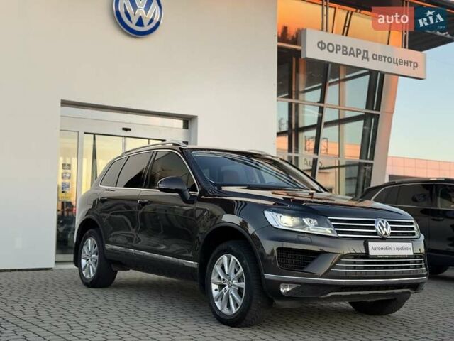 Коричневий Фольксваген Туарег, об'ємом двигуна 2.97 л та пробігом 220 тис. км за 28990 $, фото 9 на Automoto.ua
