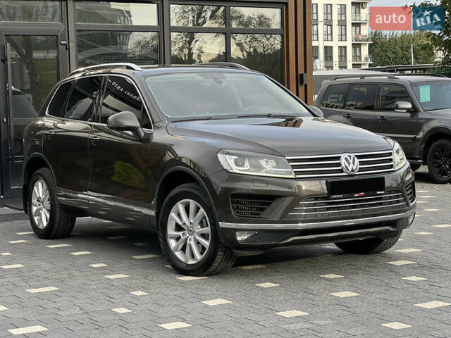 Коричневый Фольксваген Туарег, объемом двигателя 3 л и пробегом 220 тыс. км за 29800 $, фото 15 на Automoto.ua