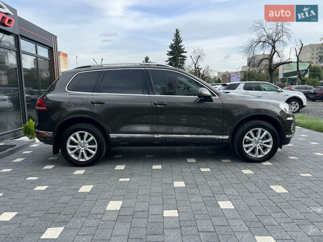 Коричневый Фольксваген Туарег, объемом двигателя 3 л и пробегом 220 тыс. км за 29800 $, фото 16 на Automoto.ua