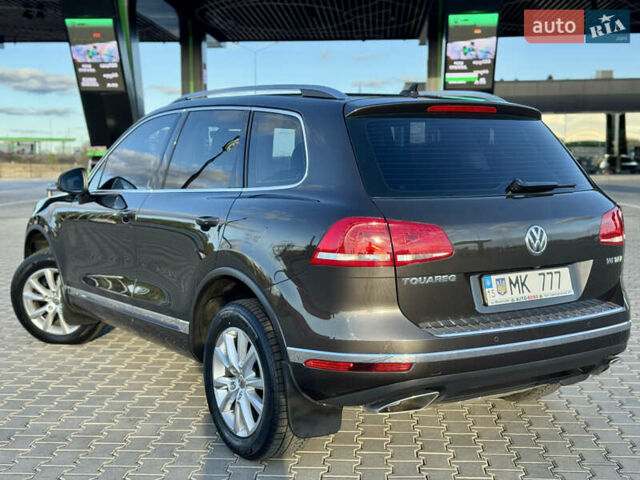 Коричневый Фольксваген Туарег, объемом двигателя 3 л и пробегом 220 тыс. км за 26500 $, фото 7 на Automoto.ua