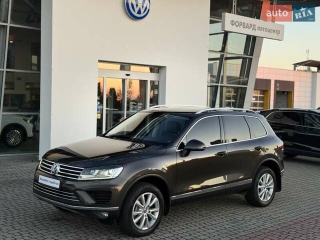 Коричневий Фольксваген Туарег, об'ємом двигуна 2.97 л та пробігом 220 тис. км за 28990 $, фото 12 на Automoto.ua