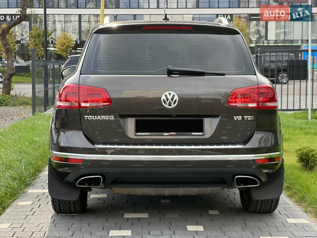 Коричневый Фольксваген Туарег, объемом двигателя 3 л и пробегом 220 тыс. км за 29800 $, фото 8 на Automoto.ua