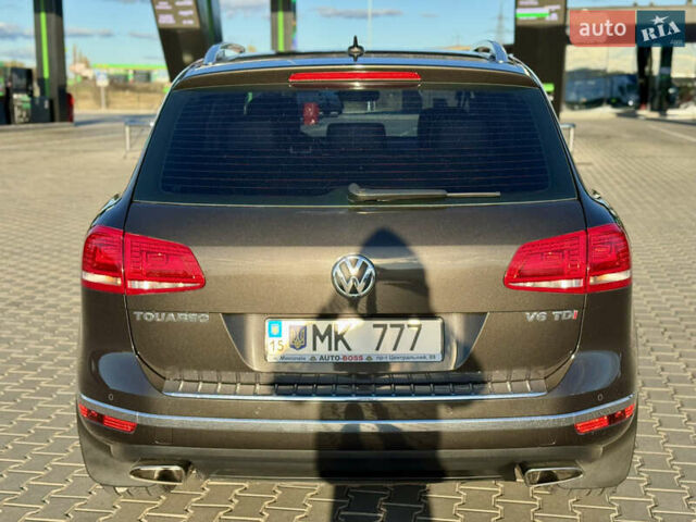 Коричневый Фольксваген Туарег, объемом двигателя 3 л и пробегом 220 тыс. км за 26500 $, фото 8 на Automoto.ua