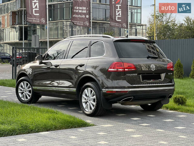 Коричневый Фольксваген Туарег, объемом двигателя 3 л и пробегом 220 тыс. км за 29800 $, фото 5 на Automoto.ua