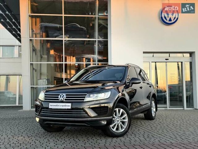 Коричневий Фольксваген Туарег, об'ємом двигуна 2.97 л та пробігом 220 тис. км за 28990 $, фото 1 на Automoto.ua