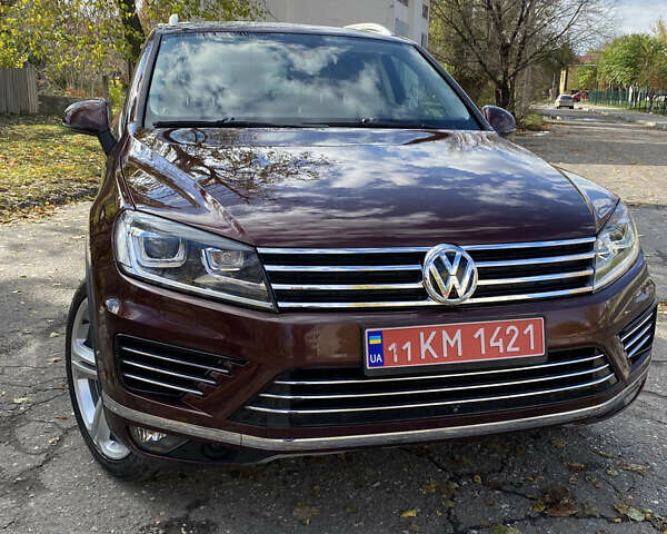 Красный Фольксваген Туарег, объемом двигателя 3.6 л и пробегом 127 тыс. км за 21500 $, фото 14 на Automoto.ua