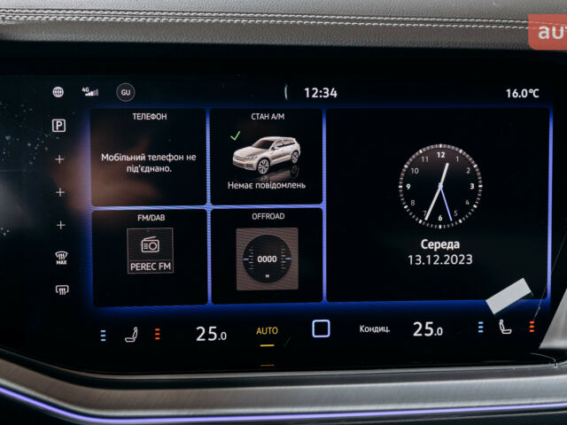 Фольксваген Туарег, объемом двигателя 2.97 л и пробегом 0 тыс. км за 90700 $, фото 12 на Automoto.ua