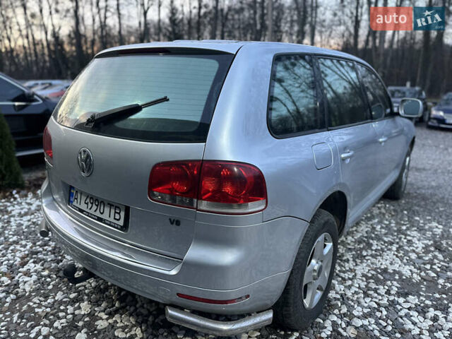 Серый Фольксваген Туарег, объемом двигателя 3.19 л и пробегом 350 тыс. км за 5700 $, фото 6 на Automoto.ua