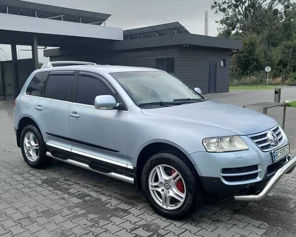 Серый Фольксваген Туарег, объемом двигателя 3.19 л и пробегом 319 тыс. км за 8500 $, фото 5 на Automoto.ua