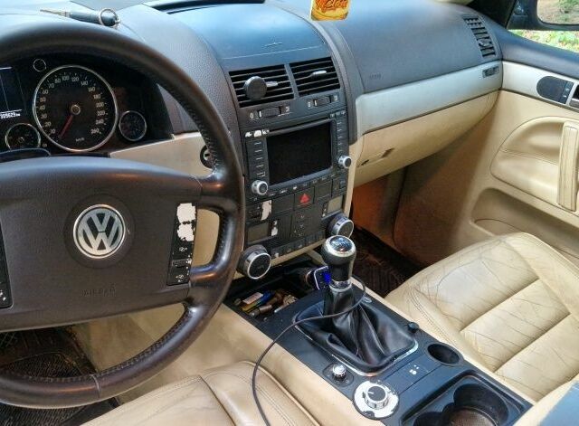 Сірий Фольксваген Туарег, об'ємом двигуна 2.5 л та пробігом 310 тис. км за 3650 $, фото 11 на Automoto.ua