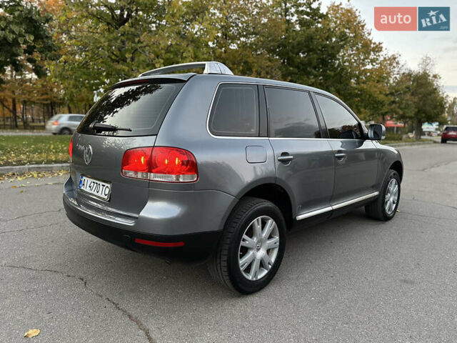 Серый Фольксваген Туарег, объемом двигателя 3 л и пробегом 220 тыс. км за 8250 $, фото 16 на Automoto.ua