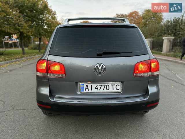 Серый Фольксваген Туарег, объемом двигателя 3 л и пробегом 220 тыс. км за 8250 $, фото 18 на Automoto.ua