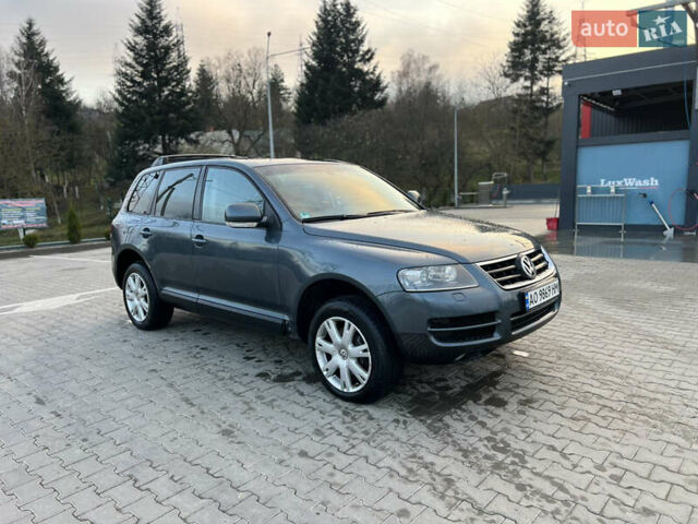 Серый Фольксваген Туарег, объемом двигателя 3 л и пробегом 428 тыс. км за 6700 $, фото 19 на Automoto.ua