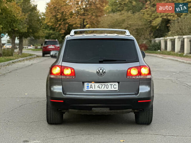 Серый Фольксваген Туарег, объемом двигателя 3 л и пробегом 220 тыс. км за 8250 $, фото 20 на Automoto.ua