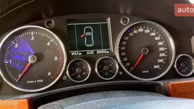 Серый Фольксваген Туарег, объемом двигателя 3 л и пробегом 304 тыс. км за 9300 $, фото 6 на Automoto.ua