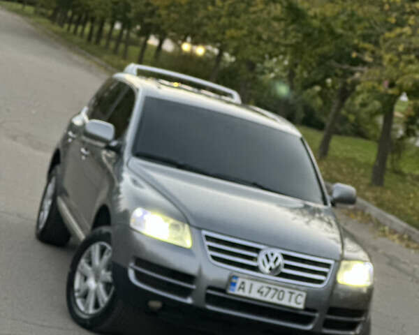 Серый Фольксваген Туарег, объемом двигателя 3 л и пробегом 220 тыс. км за 8250 $, фото 30 на Automoto.ua