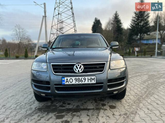 Серый Фольксваген Туарег, объемом двигателя 3 л и пробегом 428 тыс. км за 6700 $, фото 18 на Automoto.ua