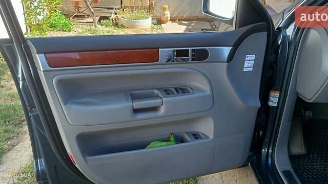 Серый Фольксваген Туарег, объемом двигателя 3 л и пробегом 304 тыс. км за 9300 $, фото 9 на Automoto.ua