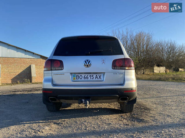 Фольксваген Туарег 2007 у Збараже на Automoto.ua Сірий Фольксваген Туарег, об'ємом двигуна 3 л та пробігом 227 тис. км за 10000 $, фото 2 на Automoto.ua
