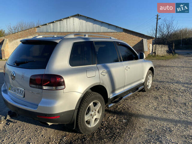 Фольксваген Туарег 2007 у Збараже на Automoto.ua Сірий Фольксваген Туарег, об'ємом двигуна 3 л та пробігом 227 тис. км за 10000 $, фото 6 на Automoto.ua