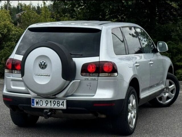 Серый Фольксваген Туарег, объемом двигателя 3 л и пробегом 219 тыс. км за 3700 $, фото 3 на Automoto.ua