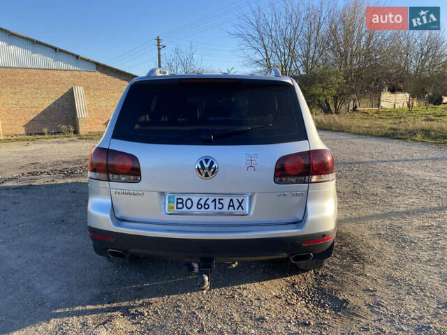 Фольксваген Туарег 2007 у Збараже на Automoto.ua Сірий Фольксваген Туарег, об'ємом двигуна 3 л та пробігом 227 тис. км за 10000 $, фото 3 на Automoto.ua