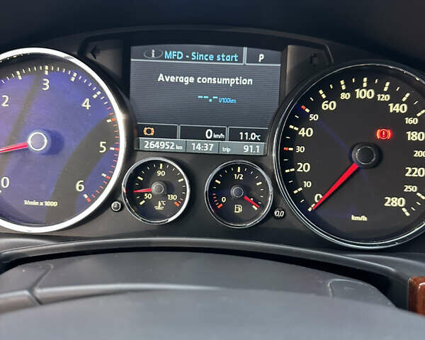 Серый Фольксваген Туарег, объемом двигателя 3 л и пробегом 265 тыс. км за 11500 $, фото 8 на Automoto.ua