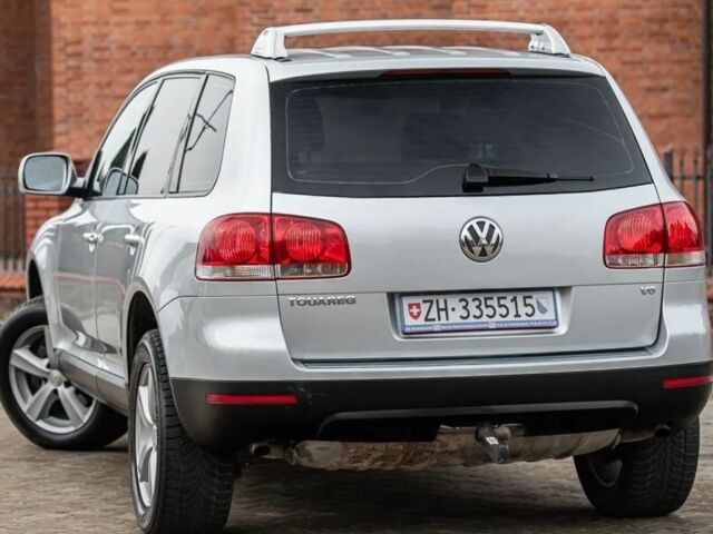 Серый Фольксваген Туарег, объемом двигателя 3 л и пробегом 252 тыс. км за 2650 $, фото 5 на Automoto.ua