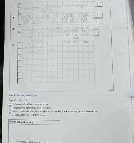 Серый Фольксваген Туарег, объемом двигателя 2.97 л и пробегом 311 тыс. км за 17300 $, фото 108 на Automoto.ua
