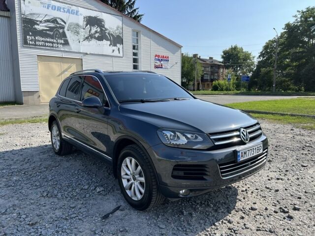 Серый Фольксваген Туарег, объемом двигателя 3 л и пробегом 253 тыс. км за 17000 $, фото 7 на Automoto.ua