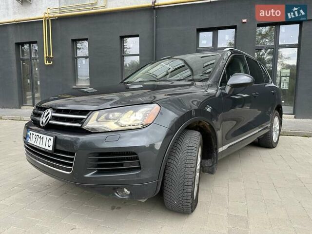Серый Фольксваген Туарег, объемом двигателя 2.97 л и пробегом 210 тыс. км за 18500 $, фото 17 на Automoto.ua
