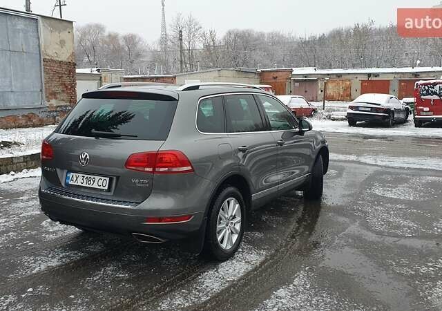 Сірий Фольксваген Туарег, об'ємом двигуна 2.97 л та пробігом 202 тис. км за 21500 $, фото 6 на Automoto.ua