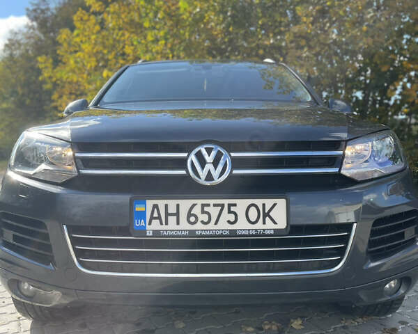 Сірий Фольксваген Туарег, об'ємом двигуна 3 л та пробігом 229 тис. км за 18100 $, фото 10 на Automoto.ua