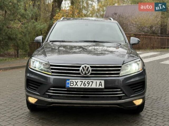 Сірий Фольксваген Туарег, об'ємом двигуна 3.6 л та пробігом 200 тис. км за 18500 $, фото 8 на Automoto.ua