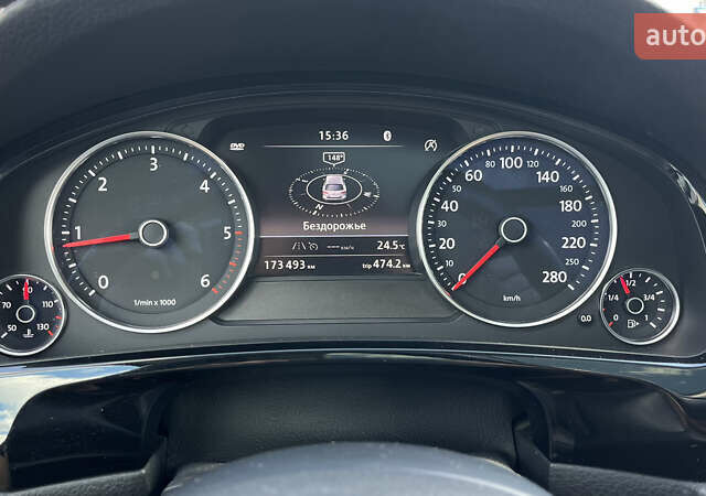 Серый Фольксваген Туарег, объемом двигателя 3 л и пробегом 173 тыс. км за 32000 $, фото 21 на Automoto.ua