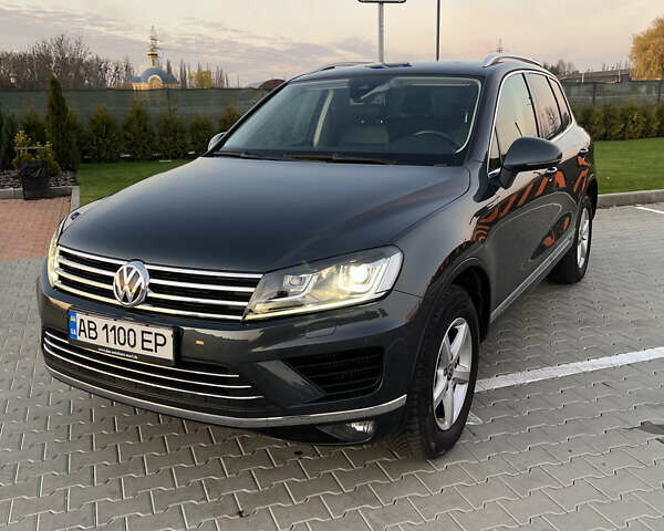 Серый Фольксваген Туарег, объемом двигателя 2.97 л и пробегом 200 тыс. км за 28500 $, фото 15 на Automoto.ua