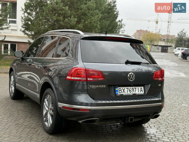 Сірий Фольксваген Туарег, об'ємом двигуна 3.6 л та пробігом 220 тис. км за 21777 $, фото 7 на Automoto.ua