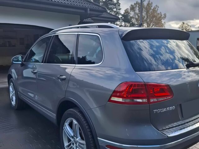 Серый Фольксваген Туарег, объемом двигателя 3 л и пробегом 80 тыс. км за 13000 $, фото 5 на Automoto.ua