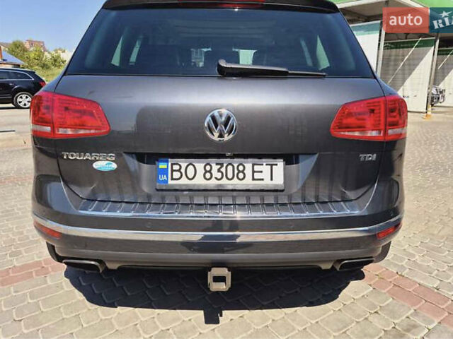 Сірий Фольксваген Туарег, об'ємом двигуна 2.97 л та пробігом 202 тис. км за 22800 $, фото 12 на Automoto.ua