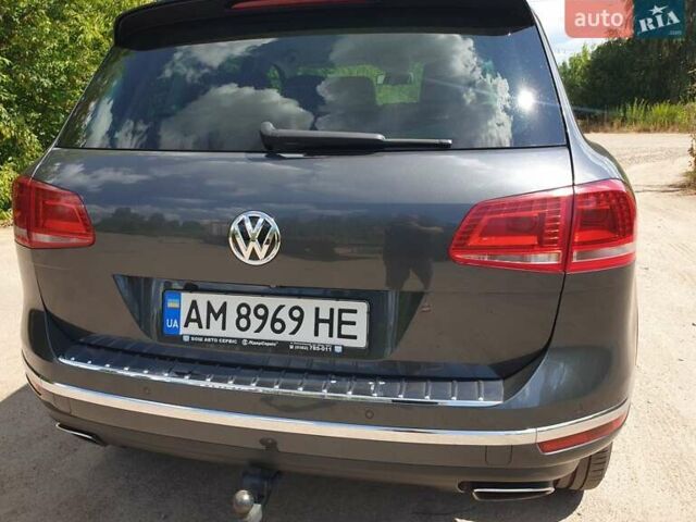 Серый Фольксваген Туарег, объемом двигателя 2.97 л и пробегом 178 тыс. км за 24200 $, фото 14 на Automoto.ua