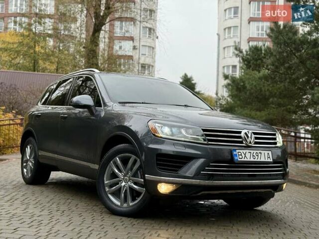 Сірий Фольксваген Туарег, об'ємом двигуна 3.6 л та пробігом 200 тис. км за 18500 $, фото 1 на Automoto.ua