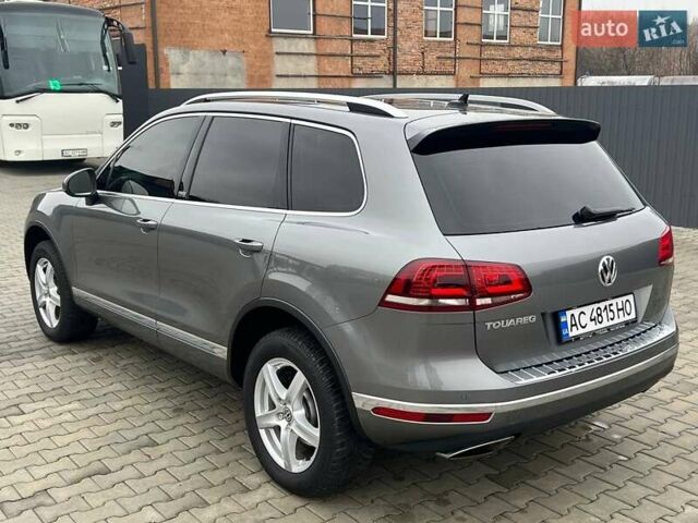 Серый Фольксваген Туарег, объемом двигателя 3 л и пробегом 270 тыс. км за 29999 $, фото 15 на Automoto.ua