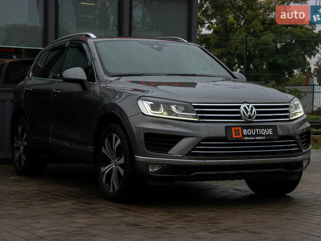 Серый Фольксваген Туарег, объемом двигателя 3.6 л и пробегом 118 тыс. км за 18500 $, фото 4 на Automoto.ua