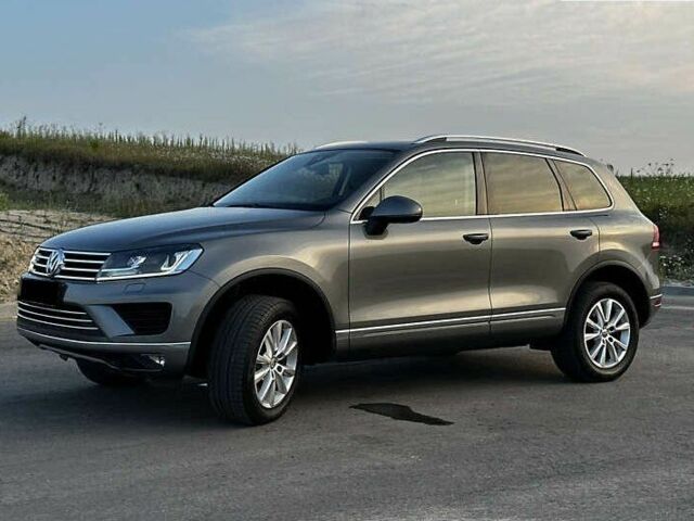 Серый Фольксваген Туарег, объемом двигателя 3 л и пробегом 139 тыс. км за 23200 $, фото 15 на Automoto.ua