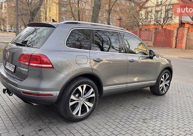 Серый Фольксваген Туарег, объемом двигателя 3.6 л и пробегом 114 тыс. км за 20800 $, фото 5 на Automoto.ua