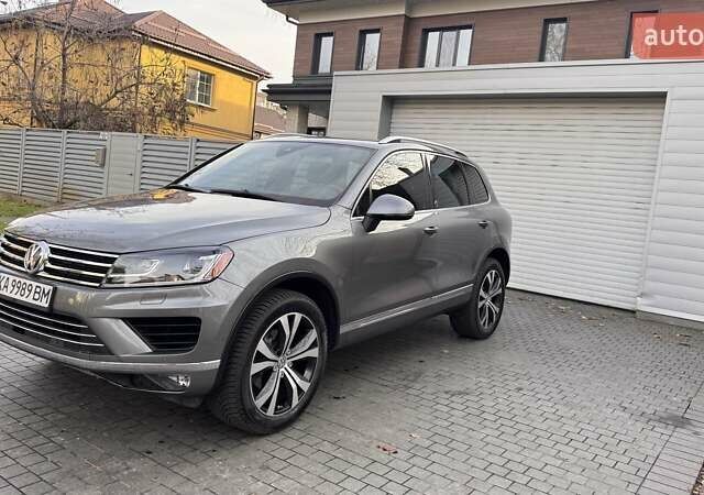 Серый Фольксваген Туарег, объемом двигателя 3.6 л и пробегом 114 тыс. км за 20800 $, фото 8 на Automoto.ua