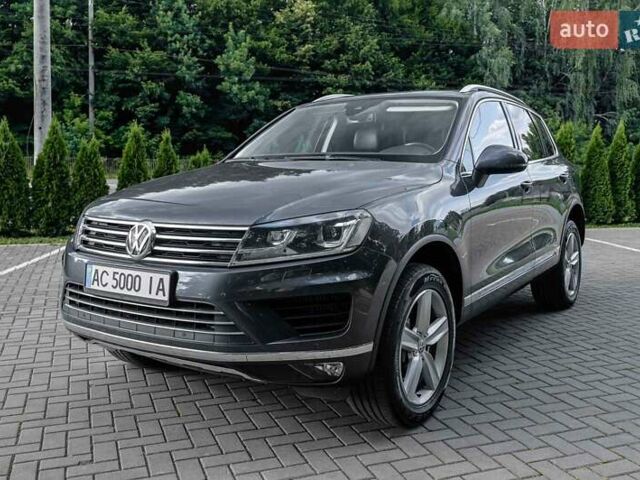 Фольксваген Туарег 2016 в Луцке на Automoto.ua Серый Фольксваген Туарег, объемом двигателя 2.97 л и пробегом 181 тыс. км за 35000 $, фото 3 на Automoto.ua
