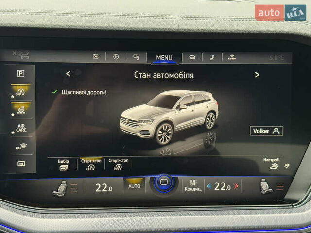 Сірий Фольксваген Туарег, об'ємом двигуна 3 л та пробігом 45 тис. км за 59999 $, фото 143 на Automoto.ua