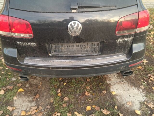 Синий Фольксваген Туарег, объемом двигателя 5 л и пробегом 210 тыс. км за 3783 $, фото 1 на Automoto.ua